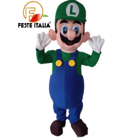 Affitto Noleggio Mascotte Costume Luigi linea Platinum