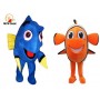 Affitto Noleggio Mascotte Costume  Dory e Nemo