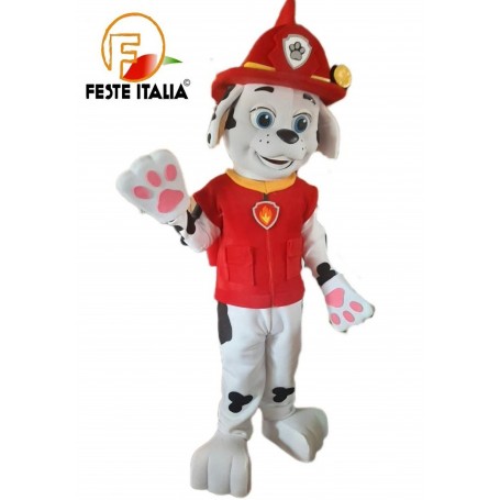 affitto noleggio mascotte marshal paw patrol compleanno paw patrol feste bambini paw patrol