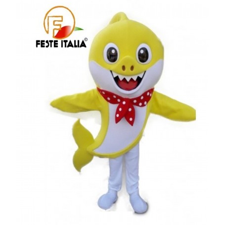 Noleggio Mascotte Costume Baby shark costume baby shark festa a tema baby shark