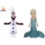 noleggio mascotte costumi olaf e Anna frozen