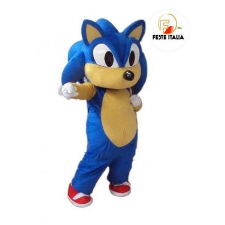 Affito Noleggio Mascotte Costume Sonic Novara