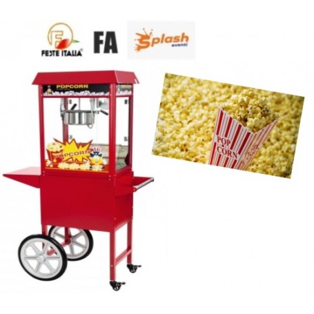 Affitto noleggio Macchina popcorn Lecco Carretto popcorn lecco