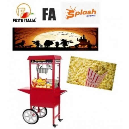 Affitto Noleggio Caretto Popcorn Brescia