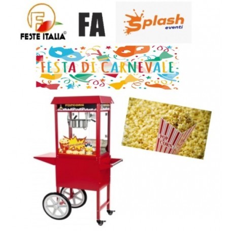 Affitto Noleggio Carretto Popcorn Cremona