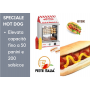 Affitto Noleggio Macchina Hot Dog a Vapore Milano Carretto hot dog Milano