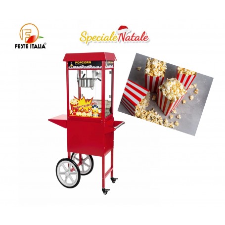 NoleggioMacchina  Popcorn Natale Torino Carretto Popcorn Natale Torino           
Carretto Popcorn Feste Natalizie Torino