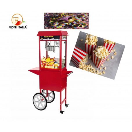 Noleggio Macchina Popcorn Carnevale Biella Carretto Popcorn  Carnevale Biella Macchina Popcorn  Biella