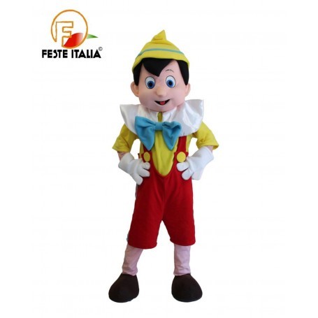 Affitto Noleggio Mascotte Costume Pinocchio Alessandria Festa a Tema Pinocchio Alessandria