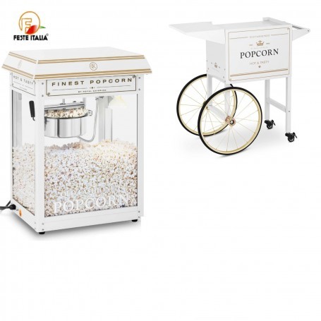 Affitto Noleggio Carretto Popcorn Parma Festa a tema Old Fashion Special White