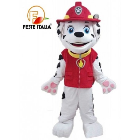 affitto noleggio mascotte marshal paw patrol compleanno paw patrol feste  mascotte paw patrol milano bambini paw patrol