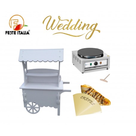 Affitto Noleggio Carretto Crêpes Matrimonio Torino