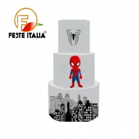 Torta Scenografica Spiderman Compleanno a Tema Spiderman