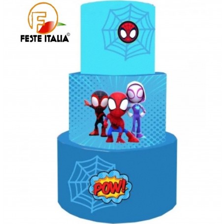 Torta Scenografica Spiderman Compleanno a Tema Spiderman