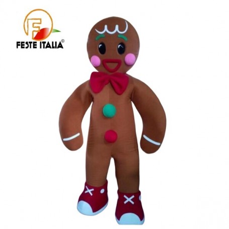 Affitto Noleggio Mascotte Costume Natalizio Pan Di Zenzero