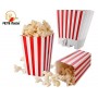 Contenitore Porta Pop corn in Cartoncino  sacchetti pop corn