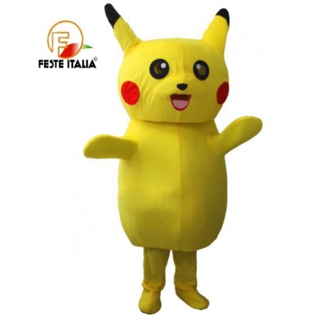 Affitto Noleggio Mascotte Costume Pikachu Biella