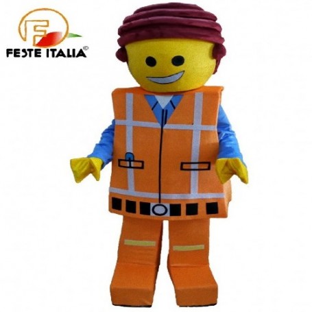 Affitto Noleggio Mascotte Costume Lego Biella  Festa a Tema Lego  compleanno a Tema Lego