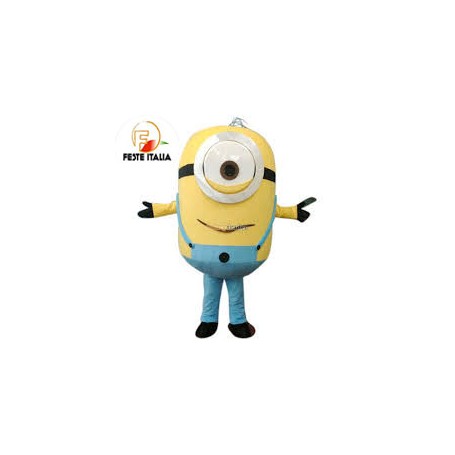 Noleggio Mascotte Costume  Minions Milano 1 occhio