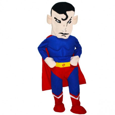 mascotte superman costume superman noleggio mascotte superman festa  superman mascotte superman milano costume superman milano