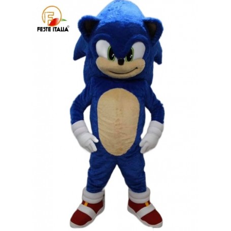 Affitto Noleggio Mascotte Costume Sonic Linea Platinum