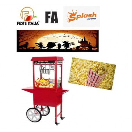 Affitto noleggio Carretto popcorn Monza Speciale Halloween