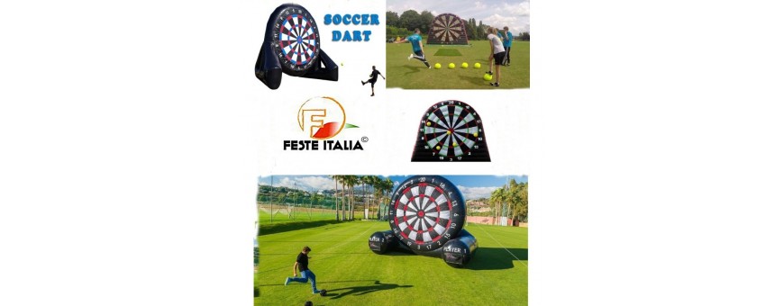 Noleggio Gonfiabile  Dart Soccer   Gioco gonfiabile Calcio Bersaglio