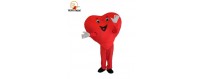 Affitto Noleggio Mascotte Costume Cuore