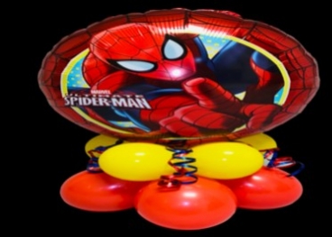 Come creare un centro tavola con palloncini a tema Spiderman