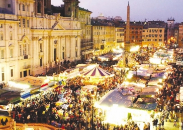 Principali Mercatini di Natale a Roma